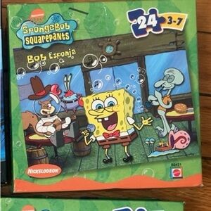 Nickelodeon SpongeBob SquarePants 24-Piece Puzzle - Green and Blue